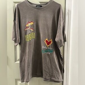 Man by Boohoo man faded look tee-size large